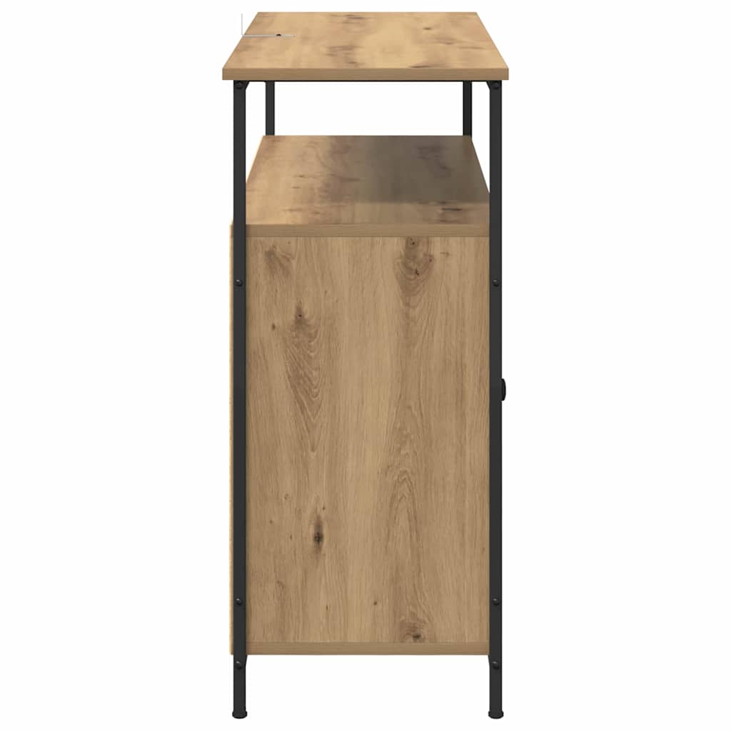 Credenza Rovere artigianale 100 x 35 x 80 cm Legno multistrato