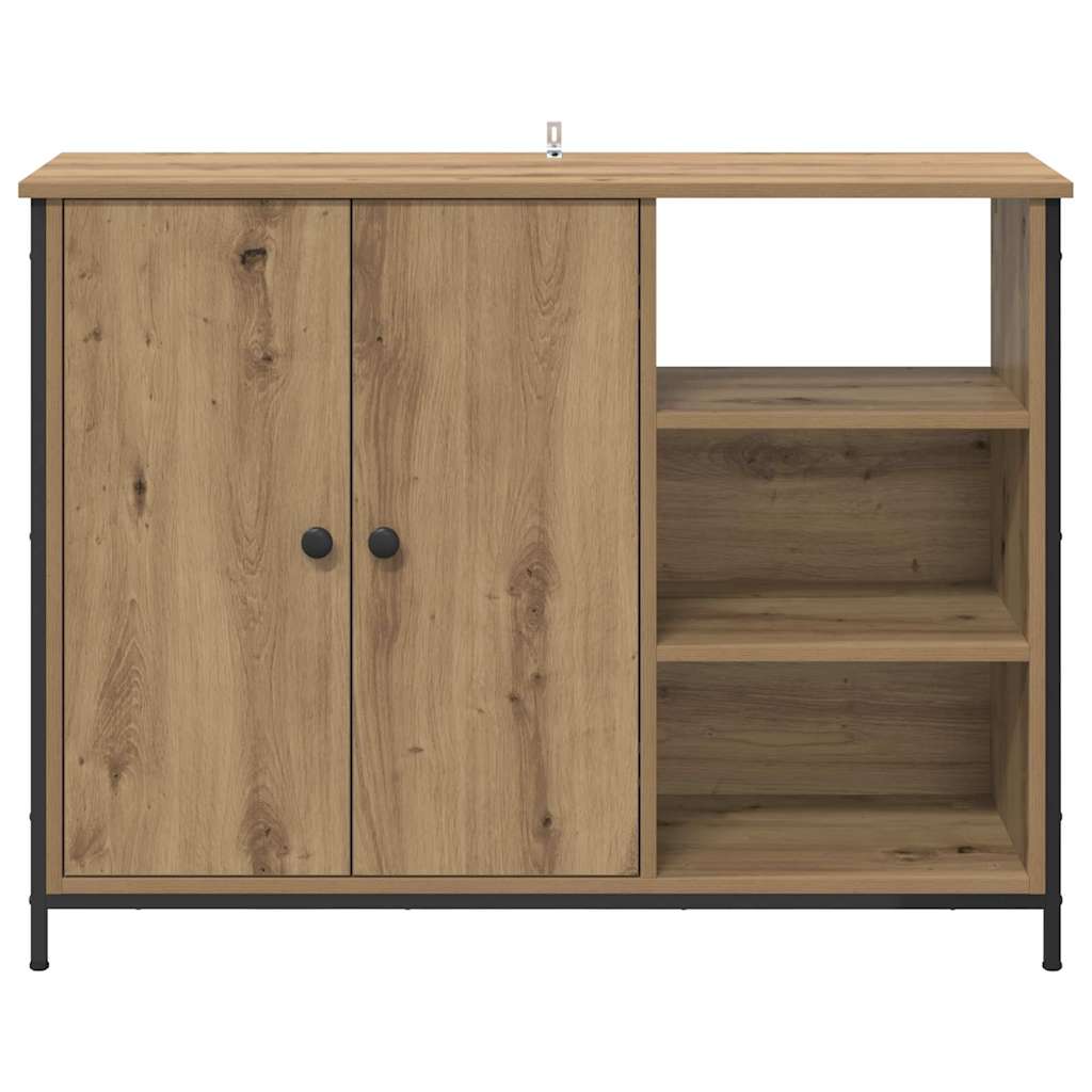 Credenza Rovere artigianale 100 x 33 x 75 cm Legno multistrato