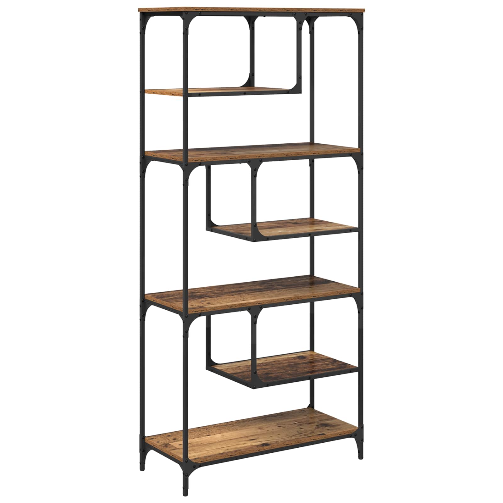 Libreria Legno vecchio 81 x 36 x 176 cm Legno multistrato | homemem39