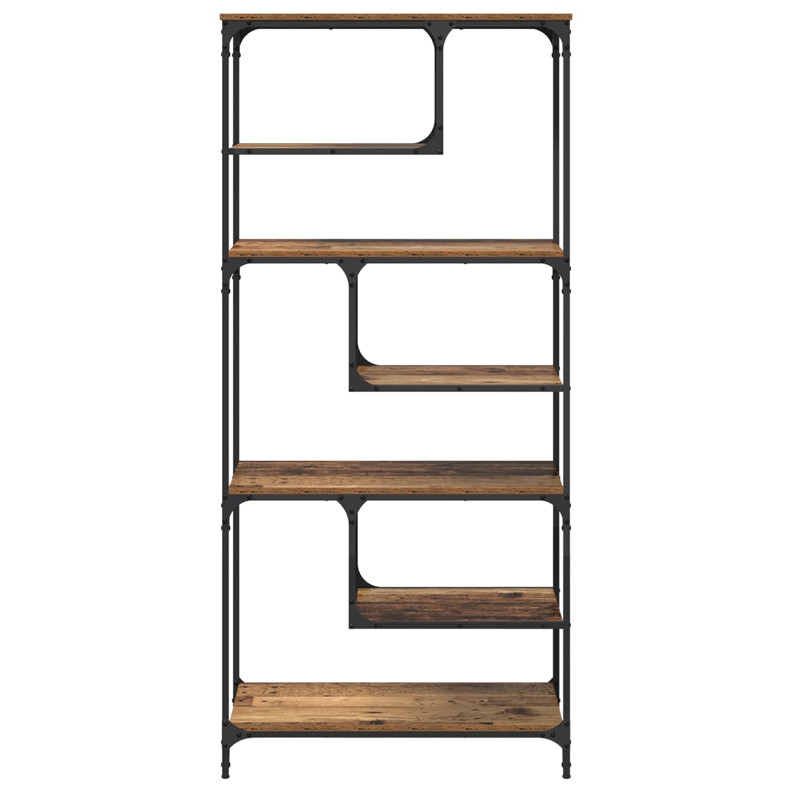 Libreria Legno vecchio 81 x 36 x 176 cm Legno multistrato | homemem39