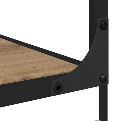 Libreria rovere artigianale 81 x 36 x 176 cm Legno multistrato