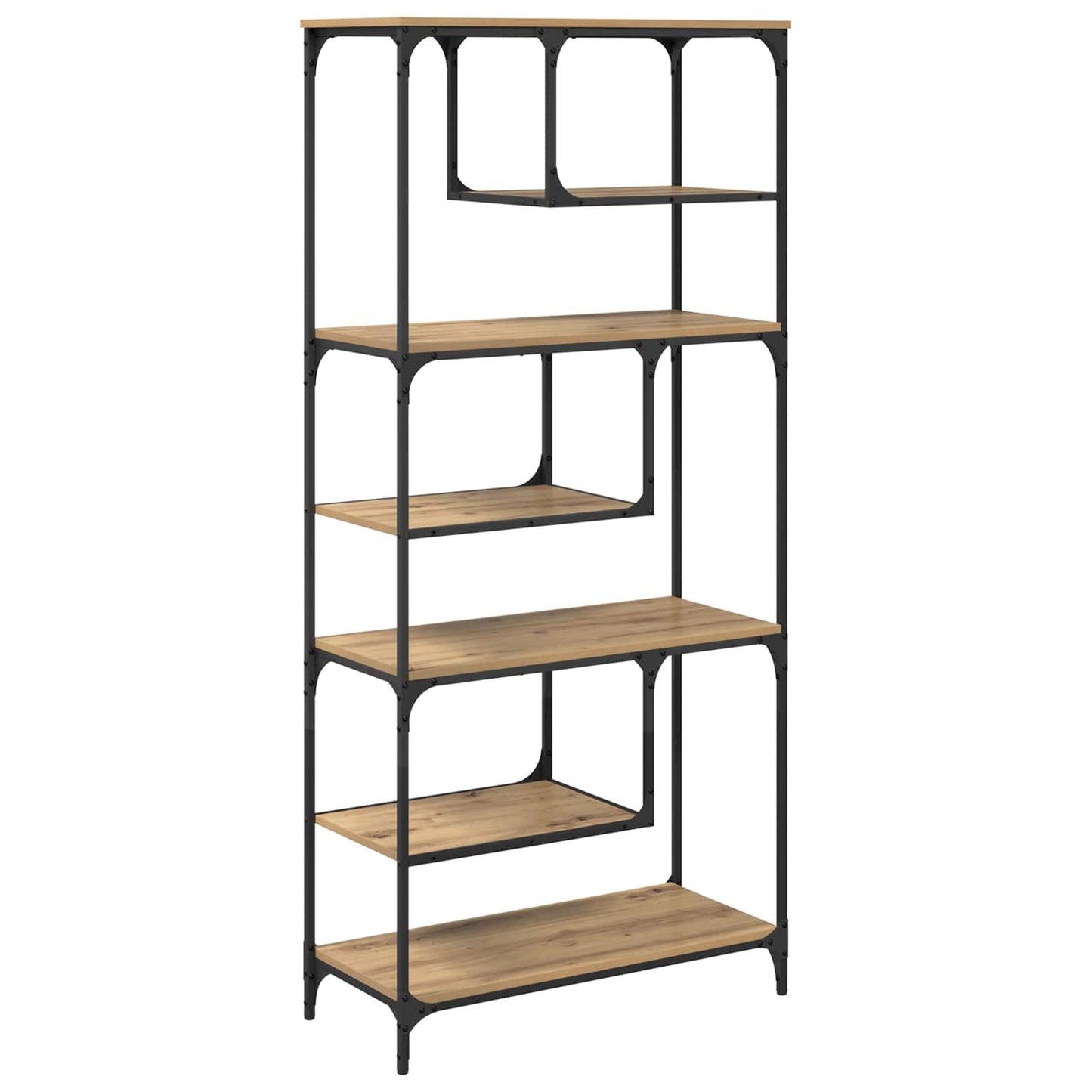 Libreria 6 livelli 81 x 36 x 176 cm Legno multistrato | homemem39