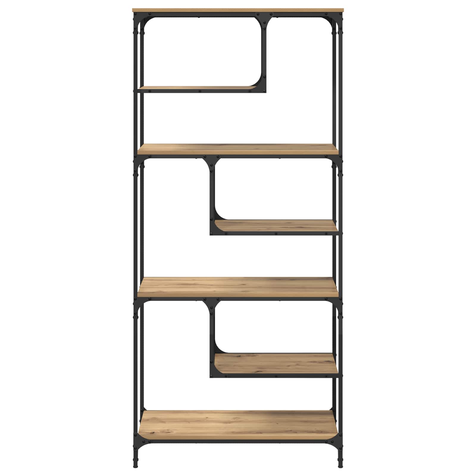 Libreria 6 livelli 81 x 36 x 176 cm Legno multistrato | homemem39