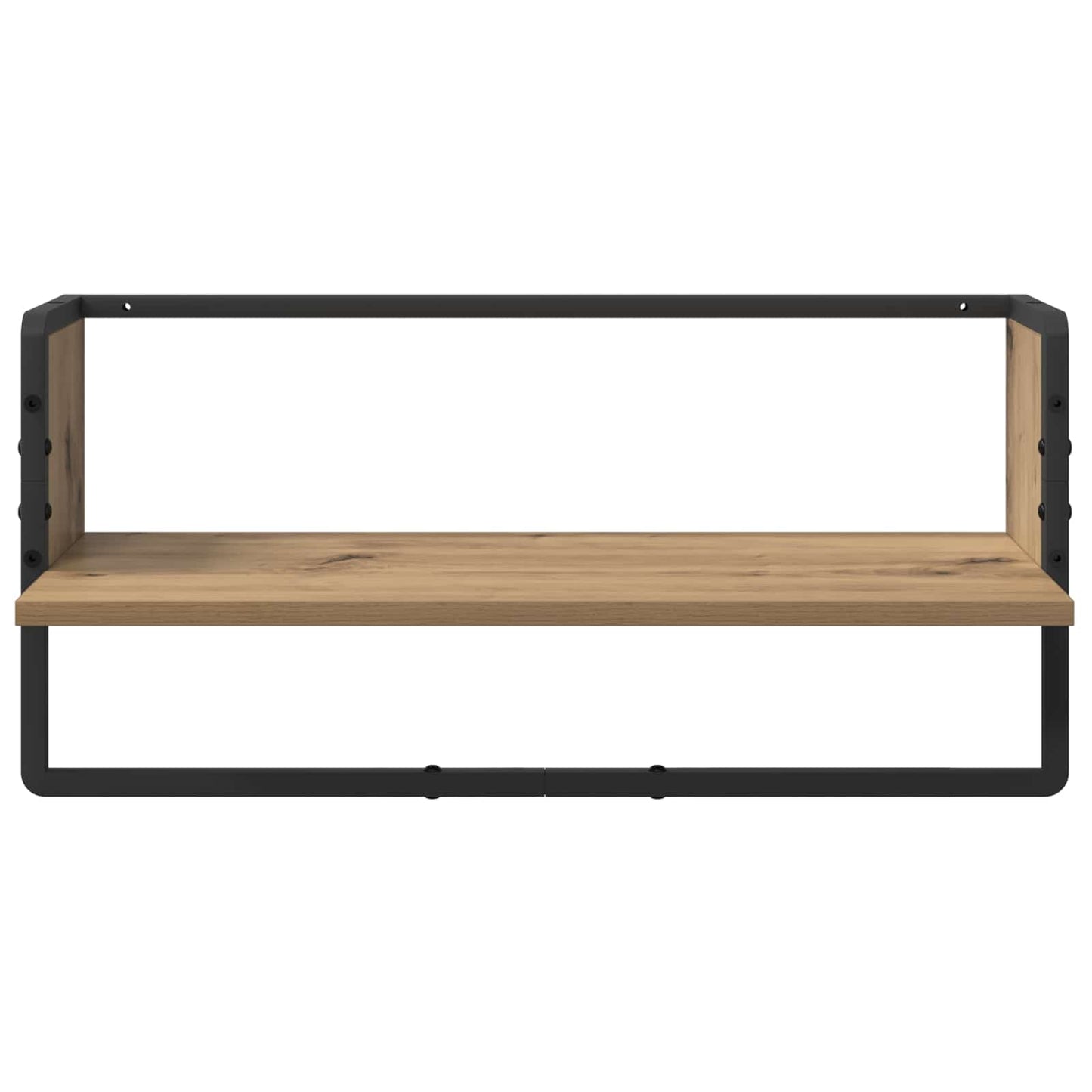 Set mensole da parete A parete 4 pcs Rovere artigianale | homemem39