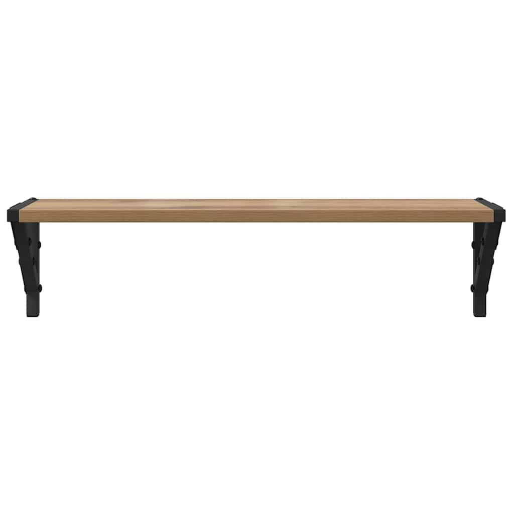 Scaffali da parete 2 pcs Rovere artigianale 60 x 15 x 15,5 cm