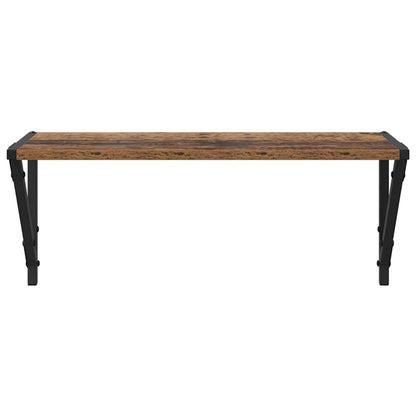 Scaffali da parete 2 pcs Legno vecchio 60 x 25 x 25,5 cm