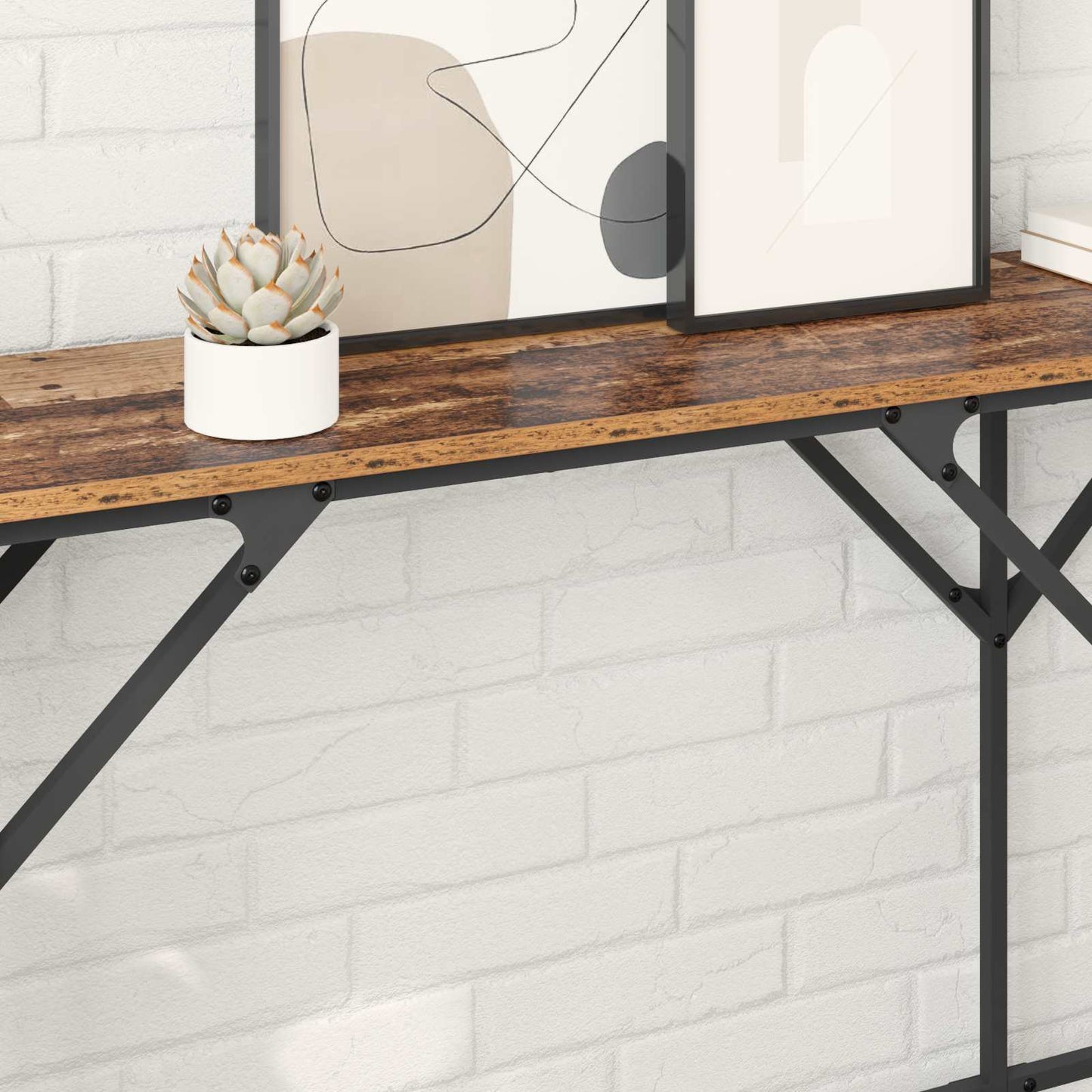 Tavolo consolle Legno vecchio 180 x 30 x 75 cm | homemem39