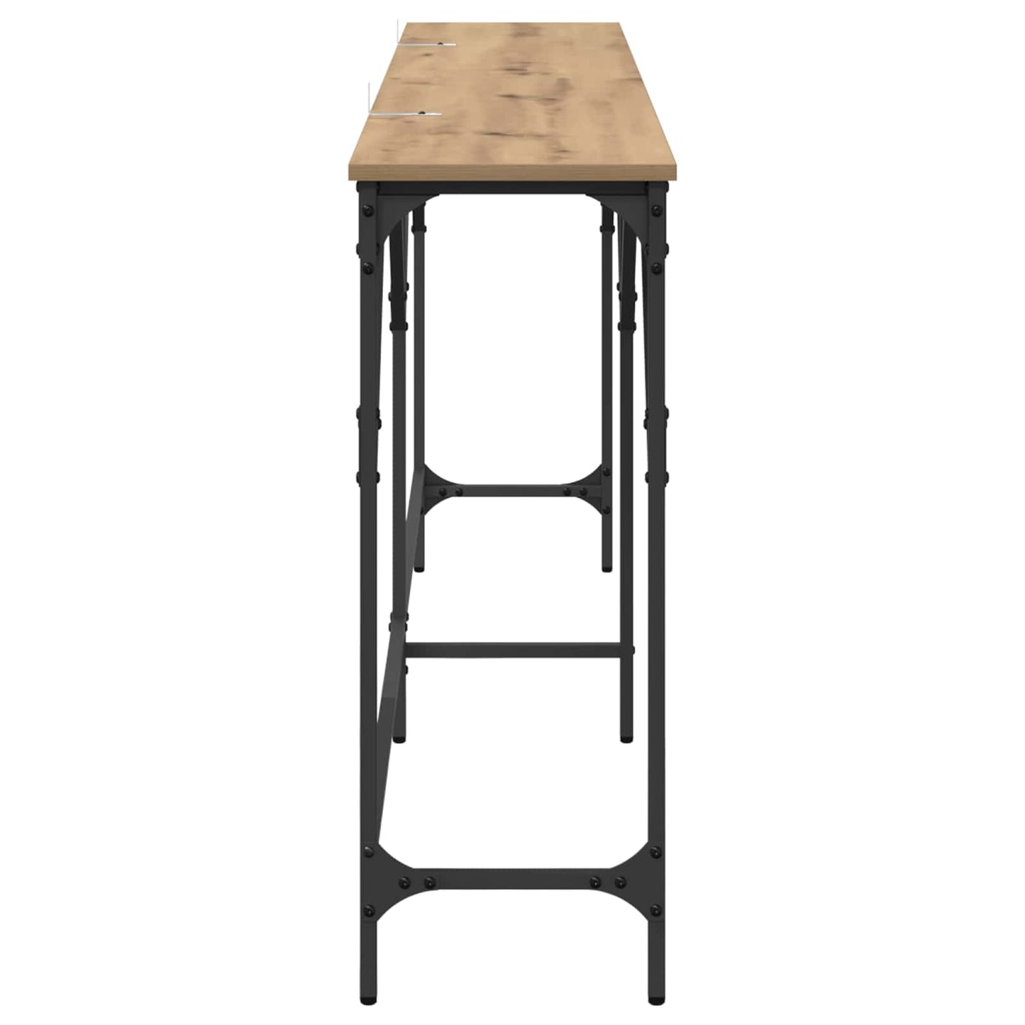 Tavolo consolle Rovere artigianale 180 x 30 x 75 cm | homemem39