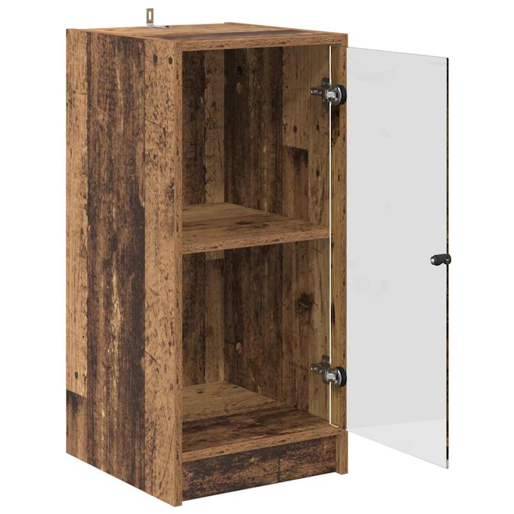 Credenza Legno vecchio 35 x 37 x 76 cm Legno multistrato