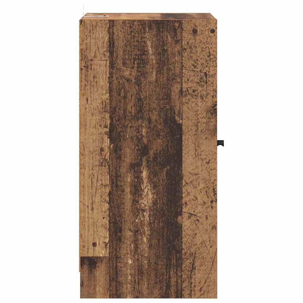 Credenza Legno vecchio 35 x 37 x 76 cm Legno multistrato