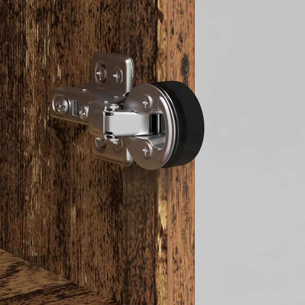 Credenza Legno vecchio 35 x 37 x 142 cm Legno multistrato