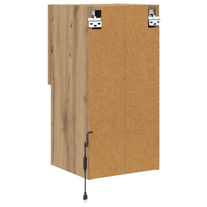 Mobile TV da Parete Rovere artigianale 30,5 x 30 x 60 cm