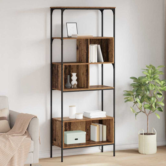 Libreria Legno vecchio 76 x 33 x 188,5 cm Legno multistrato | homemem39