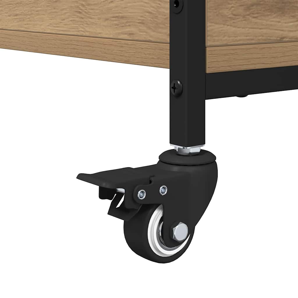 Tavolino da salotto Rovere artigianale 91 x 55 x 32 cm | homemem39