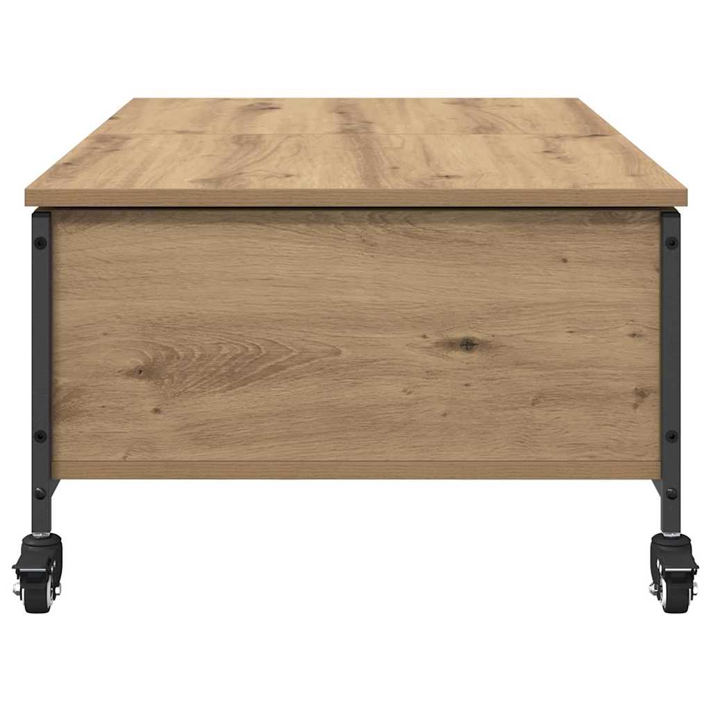 Tavolino da salotto Rovere artigianale 91 x 55 x 32 cm | homemem39