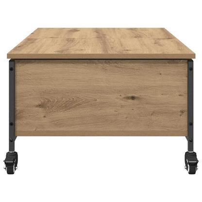 Tavolino da salotto Rovere artigianale 91 x 55 x 32 cm | homemem39