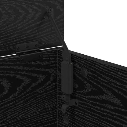 Tavolino da salotto Rovere Nero 91 x 55 x 32 cm | homemem39