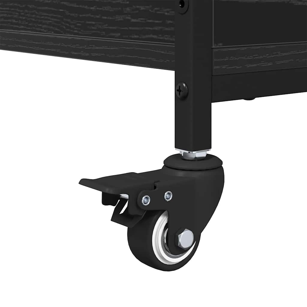 Tavolino da salotto Rovere Nero 91 x 55 x 32 cm | homemem39