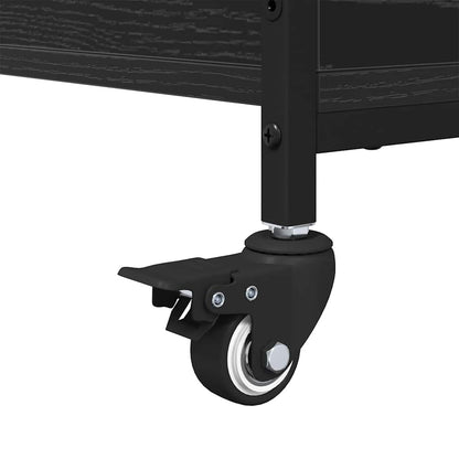 Tavolino da salotto Rovere Nero 91 x 55 x 32 cm