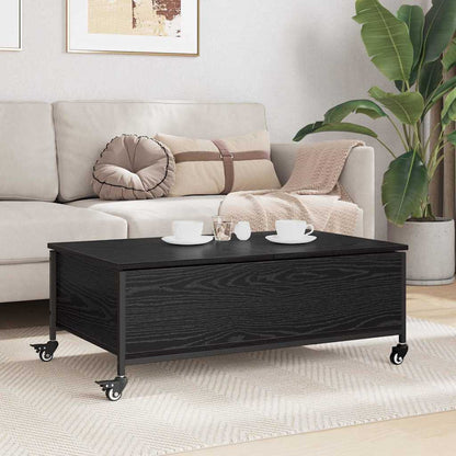 Tavolino da salotto Rovere Nero 91 x 55 x 32 cm | homemem39