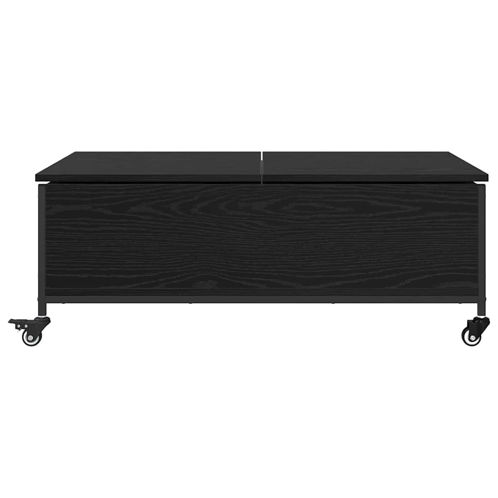 Tavolino da salotto Rovere Nero 91 x 55 x 32 cm | homemem39