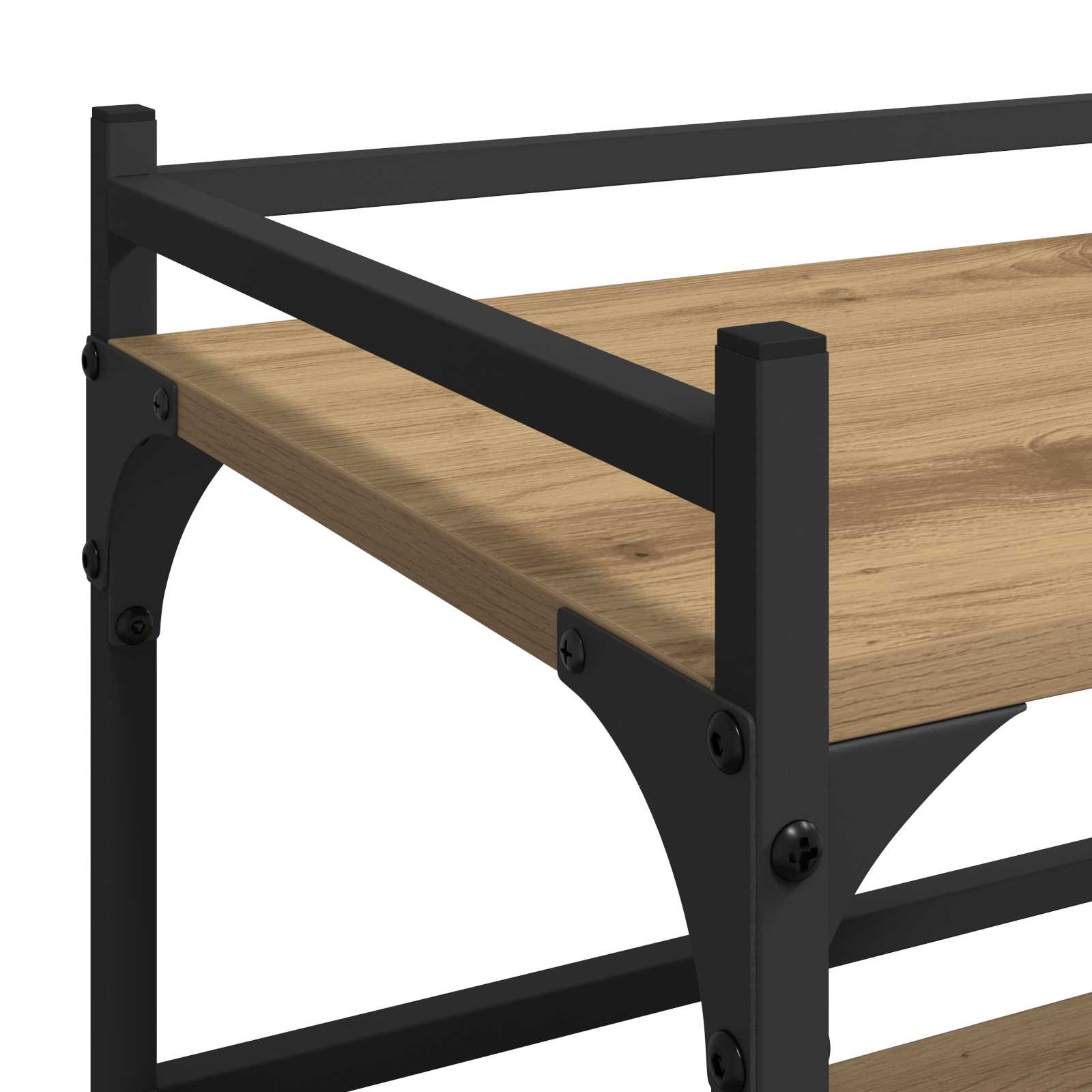 Carrello da Cucina Rovere artigianale 50 x 35 x 75.5 cm | homemem39