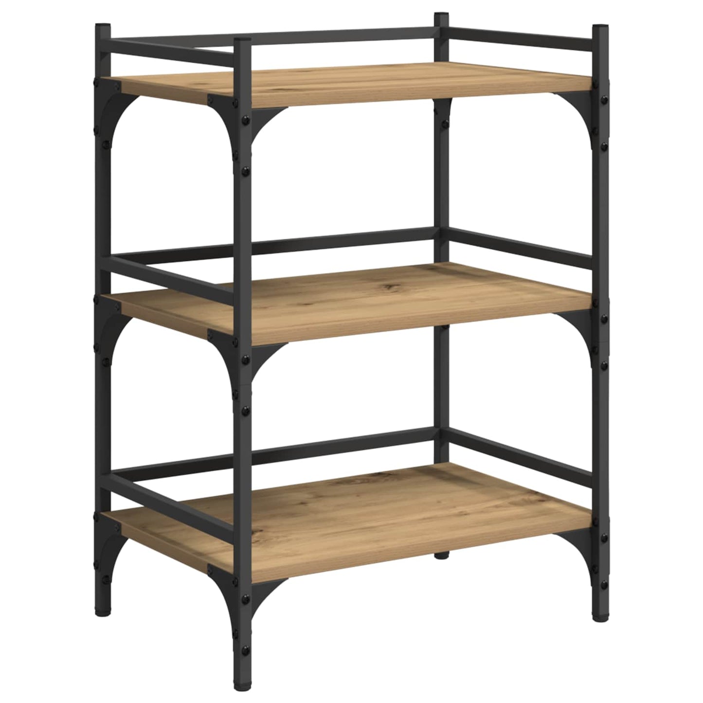 Carrello da Cucina Rovere artigianale 50 x 35 x 75.5 cm | homemem39