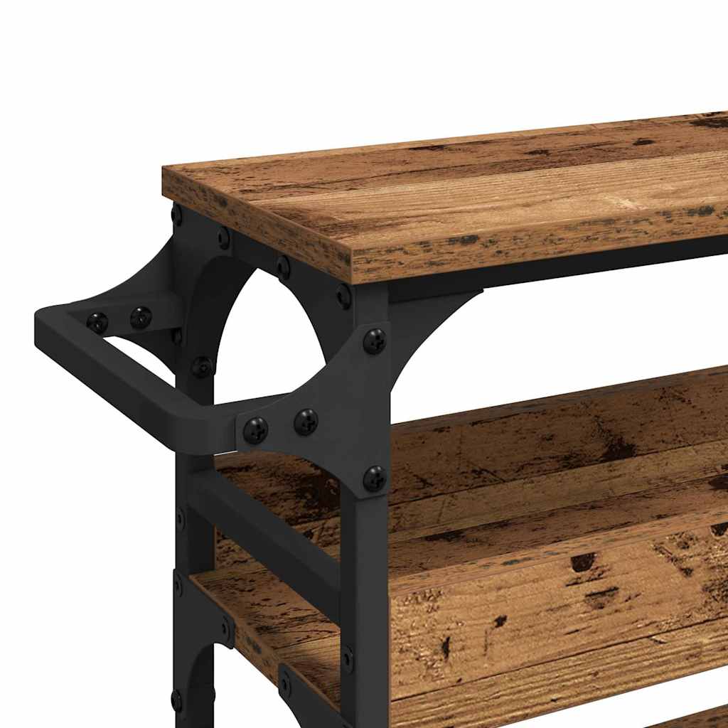 Carrello da Cucina Legno vecchio 53 x 20 x 76 cm