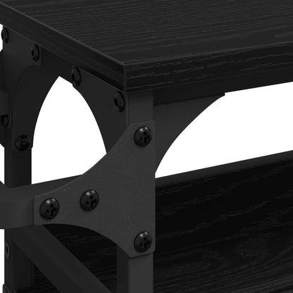 Carrello da Cucina Rovere Nero 53 x 20 x 76 cm | homemem39