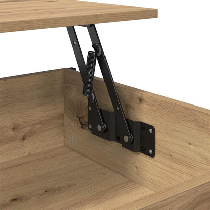 Tavolino da salotto Rovere artigianale 100 x 55 x 48.5 cm