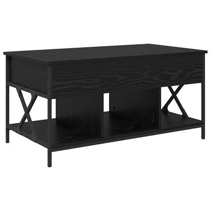 Tavolino da salotto Rovere Nero 100 x 55 x 48.5 cm