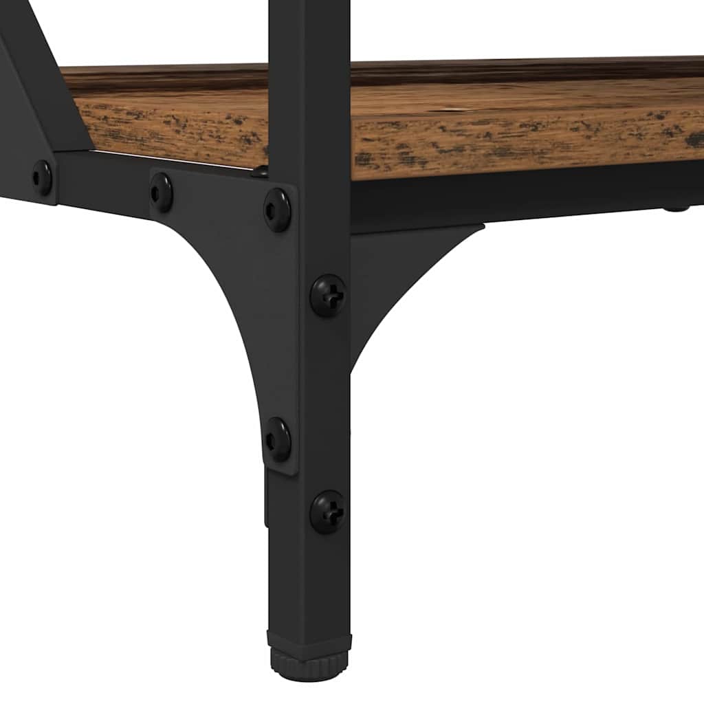 Tavolino da salotto Legno vecchio 70x50x50cm Legno multistrato