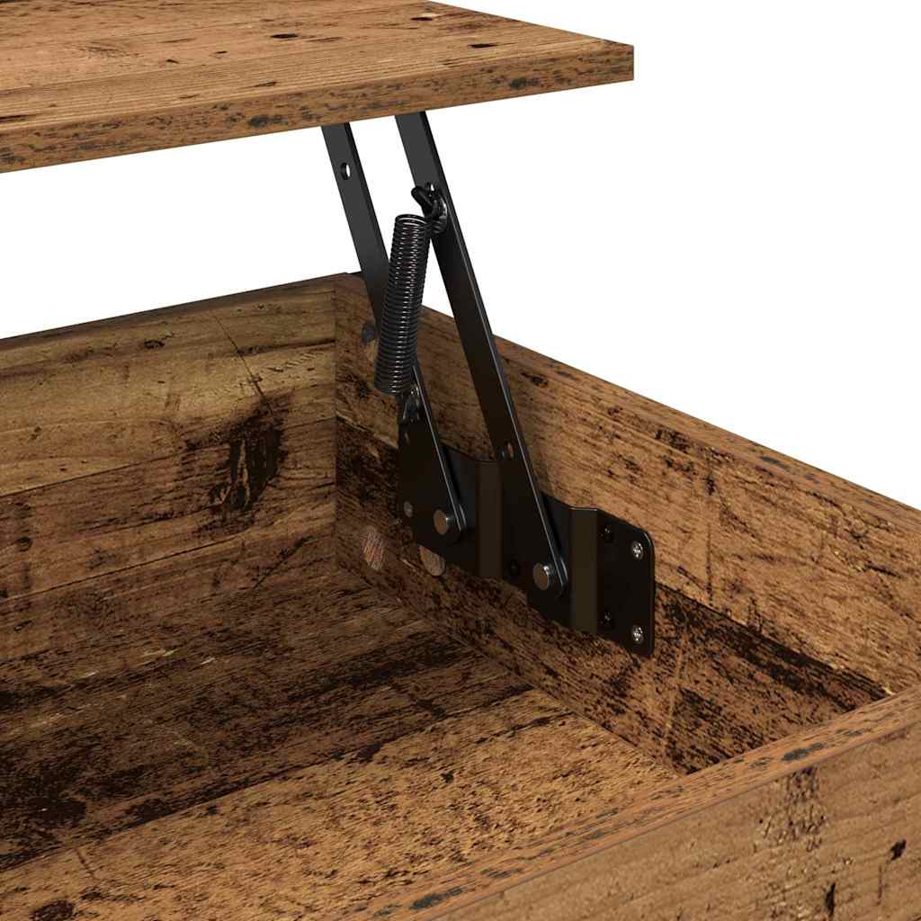 Tavolino da salotto Legno vecchio 70x50x50cm Legno multistrato | homemem39