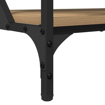 Tavolino da salotto Rovere artigianale 70x50x50cm