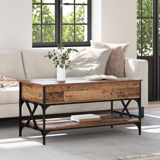 Tavolino da salotto Legno vecchio 100 x 50 x 50 cm