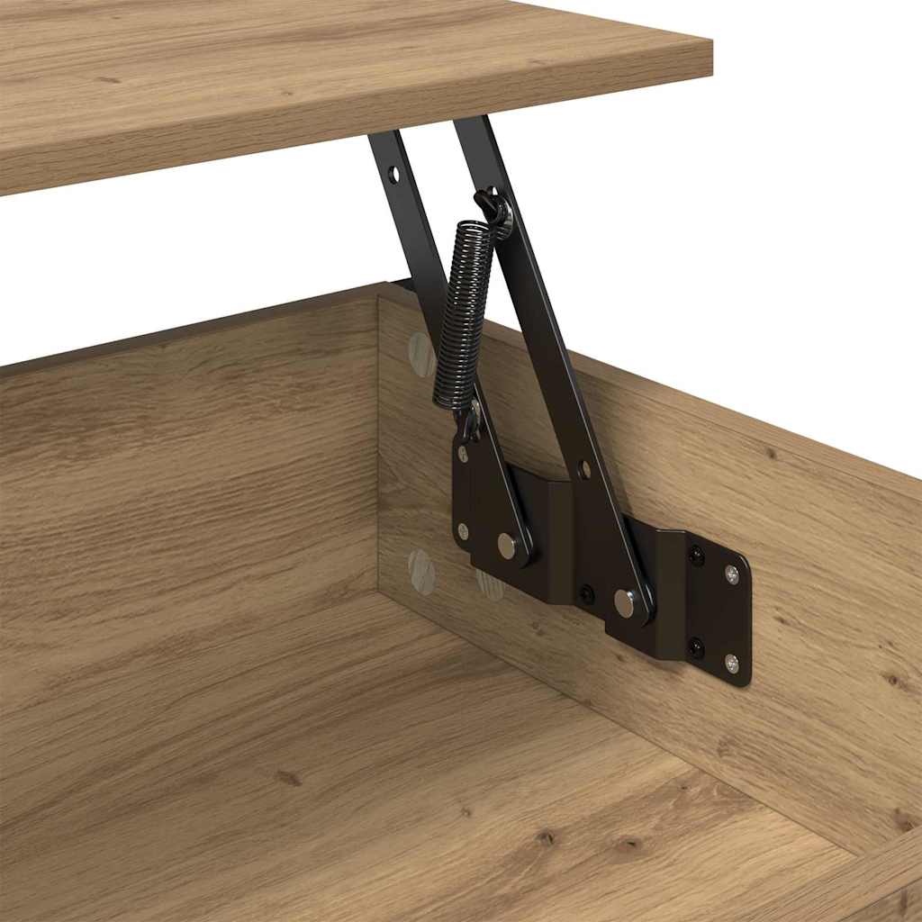 Tavolino da salotto Rovere artigianale 100 x 50 x 50 cm | homemem39