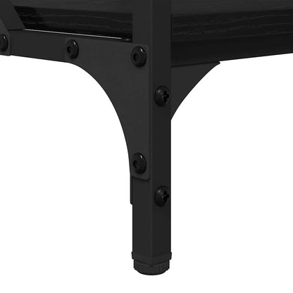 Tavolino da salotto Rovere Nero 100 x 50 x 50 cm