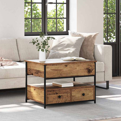 Tavolino da salotto Legno vecchio 70 x 50 x 54.5 cm