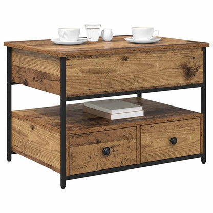 Tavolino da salotto Legno vecchio 70 x 50 x 54.5 cm