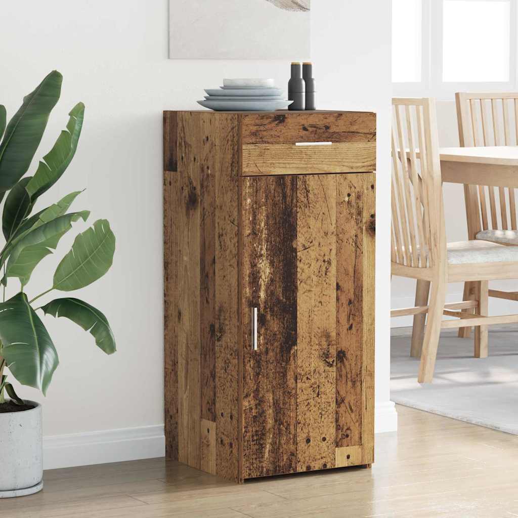 Credenza Rovere artigianale 42,5 x 40 x 93 cm Legno multistrato