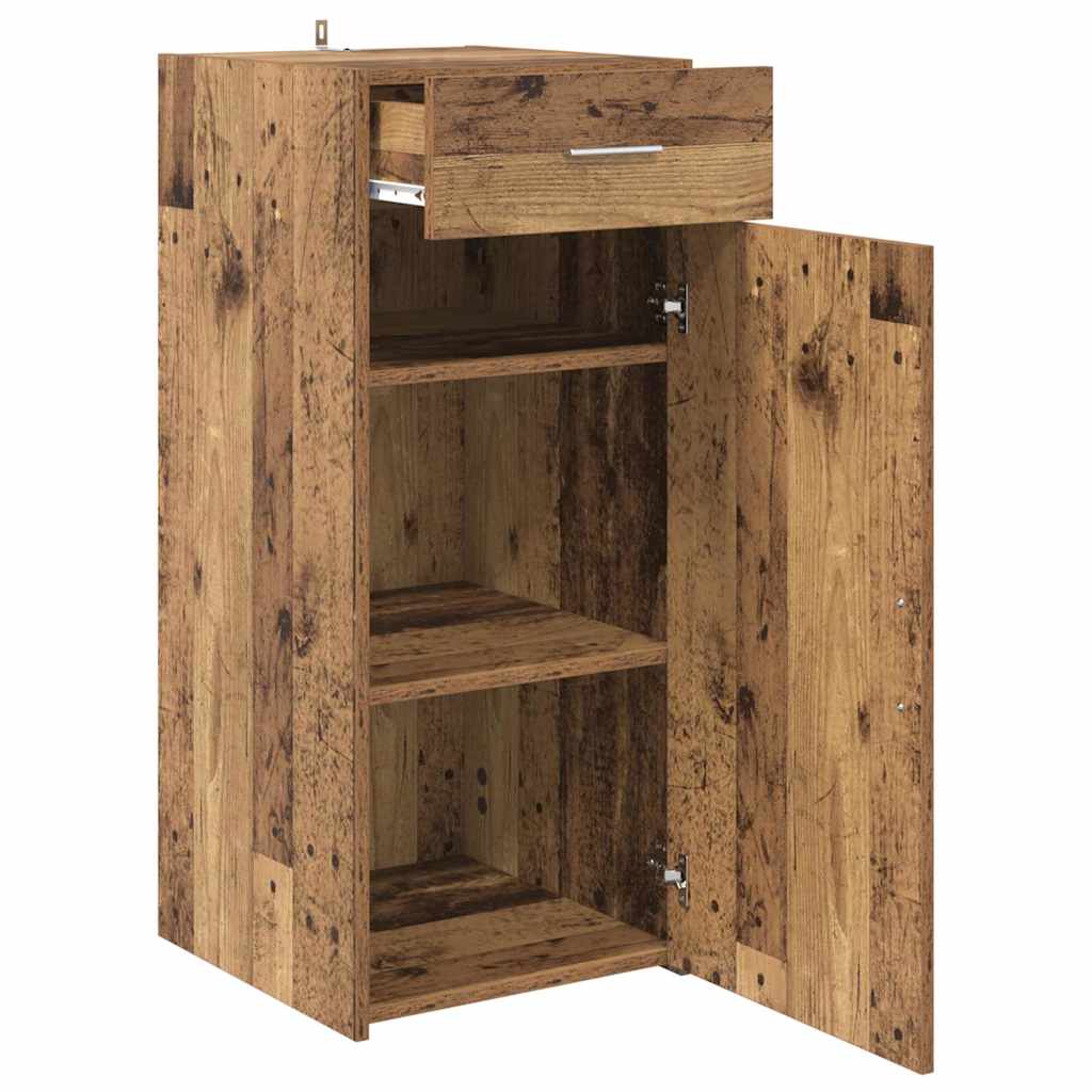 Credenza Rovere artigianale 42,5 x 40 x 93 cm Legno multistrato