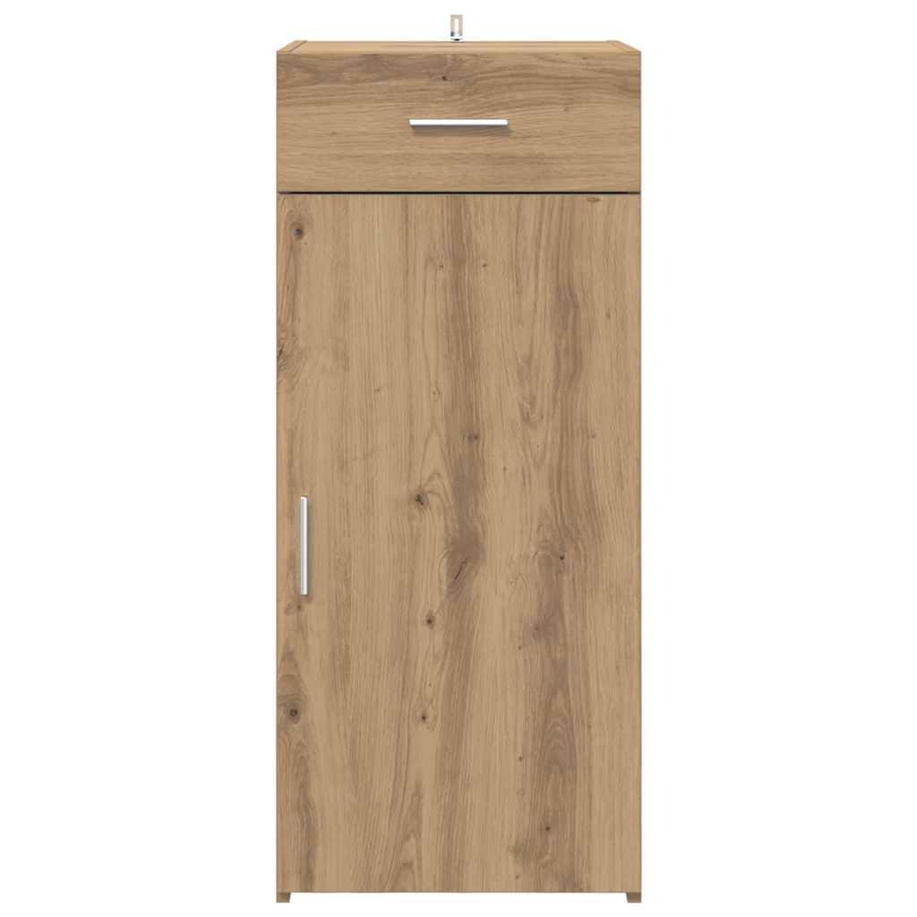 Credenza Rovere Nero 42,5 x 40 x 93 cm Legno multistrato