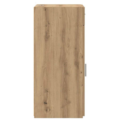 Credenza Rovere Nero 42,5 x 40 x 93 cm Legno multistrato