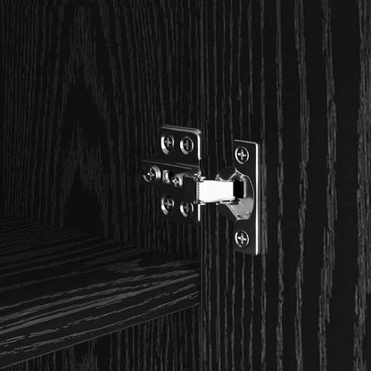 Credenza Rovere nero 42,5 x 40 x 93 cm Legno multistrato