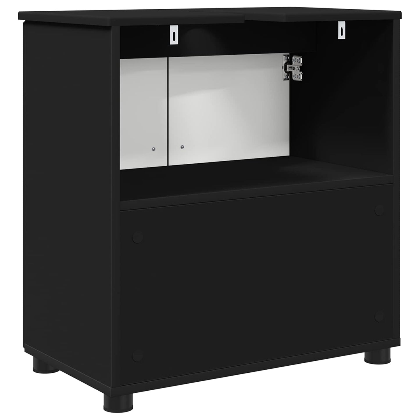 Mobile da Bagno Nero 61 x 35 x 64 cm | homemem39