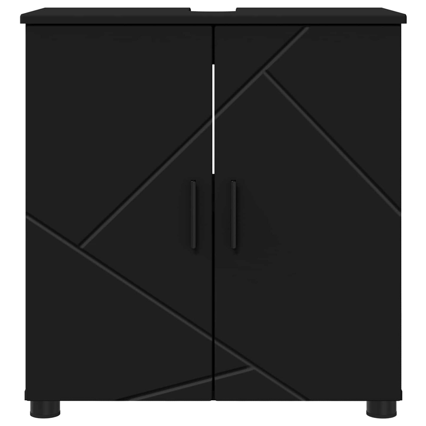 Mobile da Bagno Nero 61 x 35 x 64 cm | homemem39