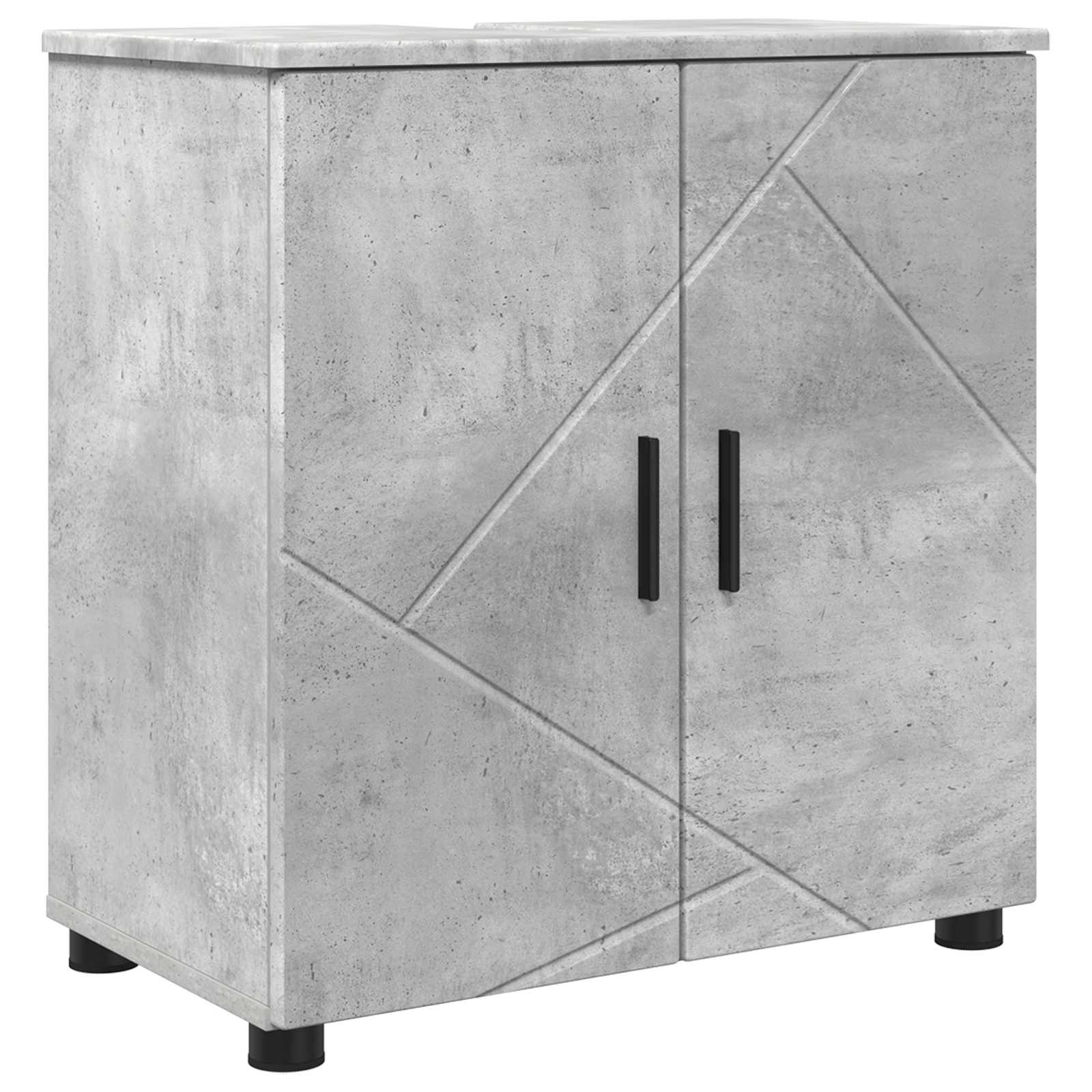 Mobile da Bagno Grigio cemento 61 x 35 x 64 cm | homemem39