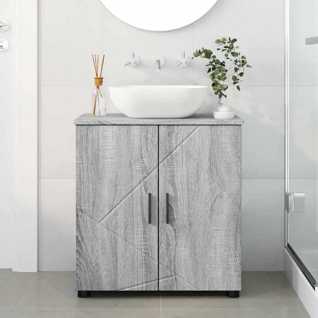 Mobile da Bagno Grigio Sonoma 61 x 35 x 64 cm | homemem39