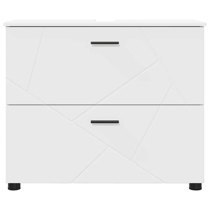 Mobile da Bagno con cassetto con porta Bianco 76,5 x 35 x 64 cm | homemem39