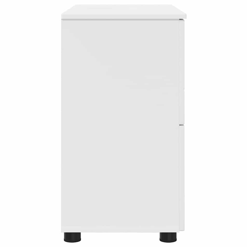 Mobile da Bagno con cassetto con porta Bianco 76,5 x 35 x 64 cm | homemem39
